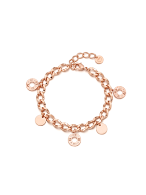 Medal Chain Bracelet (pink) D21SB0813