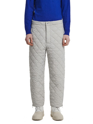 Quilted Pants_White
