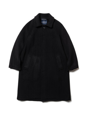 LONDON TRADITION Mens R06 Fly Front Coat - Black BW 5