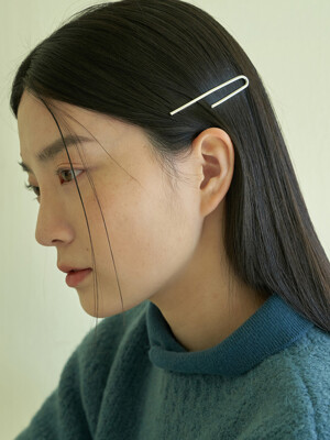 curve line hair pin (2color)