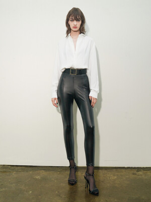 High-Rise Faux-Leather Pants_UWS-FP22