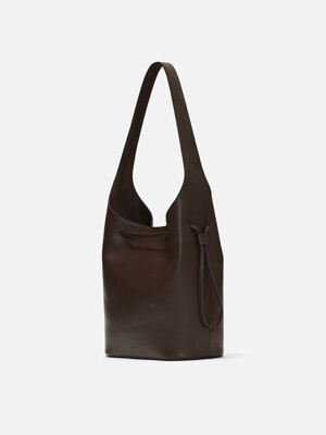 Merlin large hobo bag Van Dyke brown