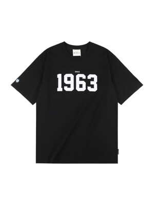 남성 1963 반팔 티셔츠 블랙 BNBTS218M