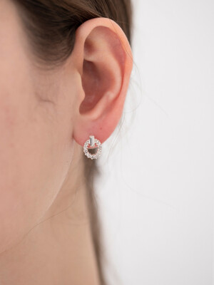 [Silver925]Crystal Earring