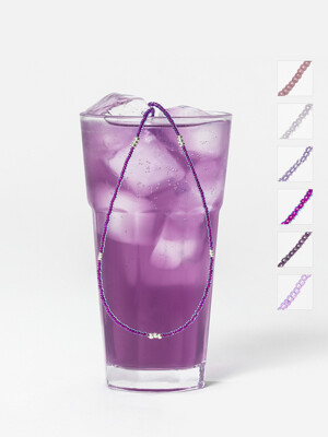 Ade Necklace - Purple