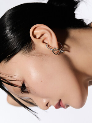 #193 Chain silver earring