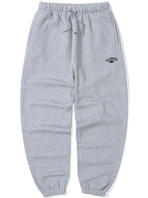 CU ARCH LOGO REGULAR-FIT FLEECE JOGGER PANTS M그레이