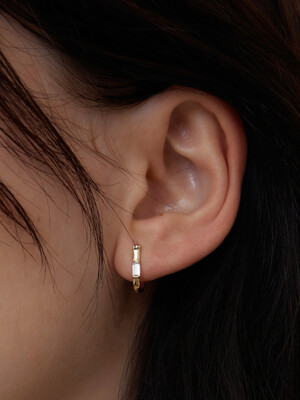 [14K]U ONETOUCH EARRING