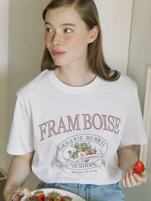 Framboise T-shirt - White