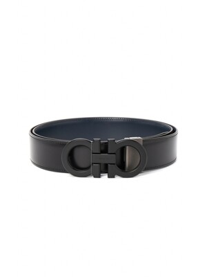 FERRAGAMO 페라가모 간치니 남성 양면 벨트 67 9710 018 0688772 (프리컷팅)