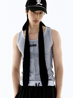 Essential Logo Sleeveless_[Gray]