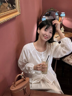 Natural String Blouse_White