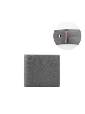 25SS 톰브라운 MAW023A 00198 025 삼선 탭 페블 그레인 반지갑 다크 그레이