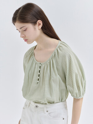 25N summer lovesome blouse [GN/CH]