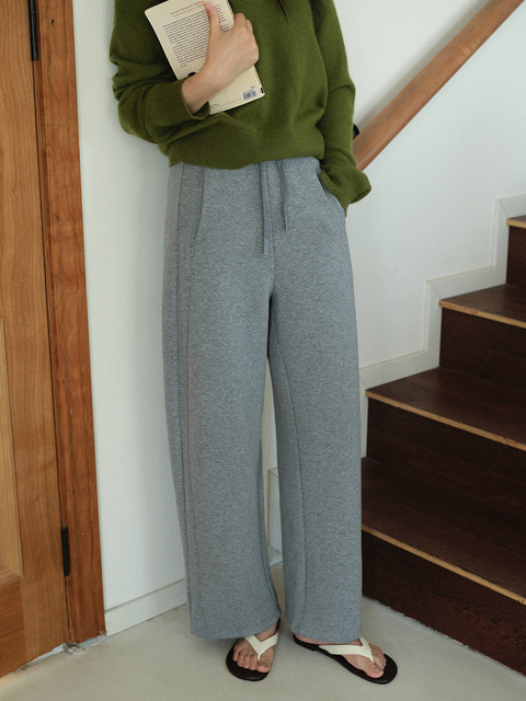 티엔느 Lottie Warm Daily Banding Pants_2Color