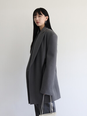 BLANKET WOOL DOUBLE COAT