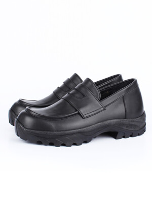 DAVID STONE LEATHER LOAFER (track vibram edition)