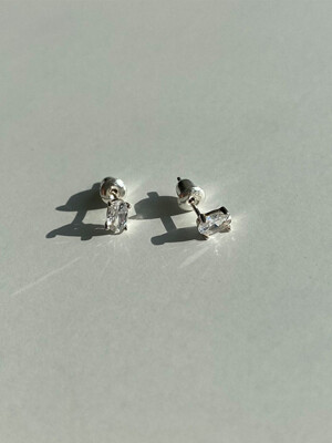 [925 silver]Deux.silver.148 / tortue dew earring