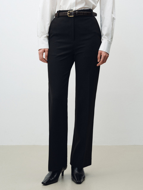 프론트로우 [Day-Wool] Semi-Wide Winter Trousers_4color