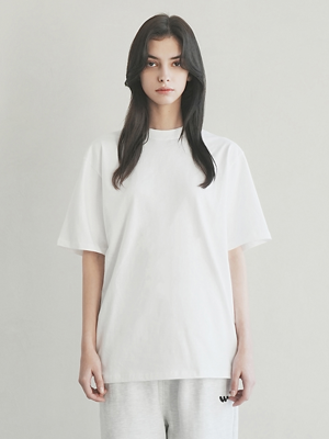 T1001 W BASIC POINT T-SHIRT_WHITE