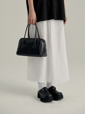 [단독]SOFT TOTE_black plain