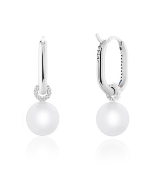 One Touch Mos Pearl Earring