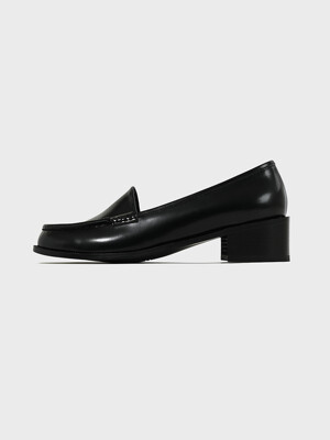 Loafer Pumps_Black(Box Leather)