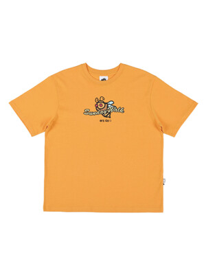 Honey bee t-shirt_LIGHT ORANGE