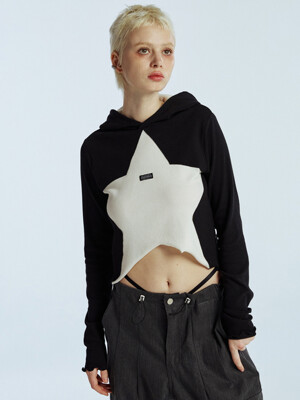 SHOOTING STAR HOODIE (BLACK)