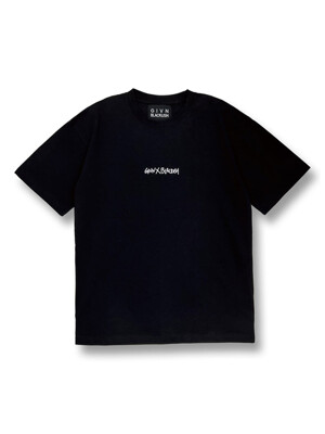 [GIVN X BLACRUSH] Calligraphy Short Sleeved T-shirt