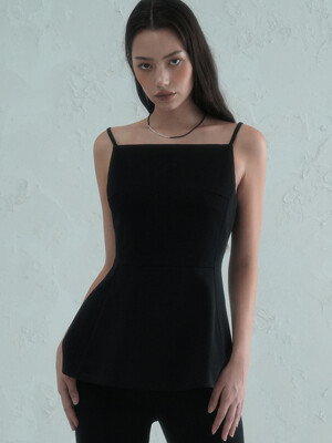 Sie Slender Sleeveless BLACK