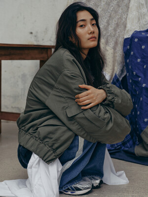 MA-1 Bomber Jacket Khaki_F243JP01