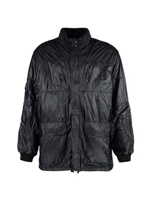 [아워레가시] SS24  레인코트 M2241EBR_Blackrubberizednylon