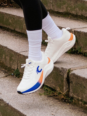 REVONIX 카본 발란스A 러닝화 CB87 ORANGE/NAVY