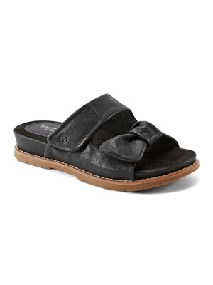 [여성화]조바 투 스트랩 슬라이드 4.5CM BLACK RW0201