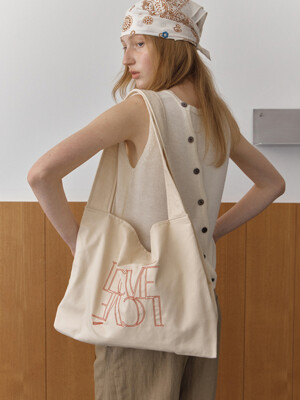 LOU CANVAS BAG_IVORY