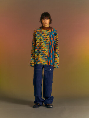 MAMMOTH TURTLE-NECK SWEATER atb1032m(MULTI)
