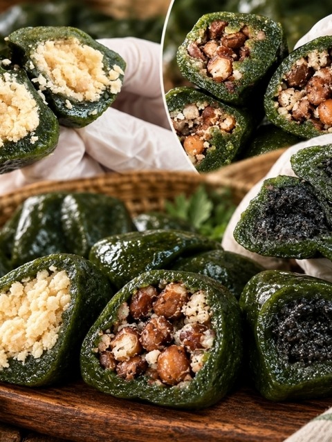 티알에스큐 당일생산 국내산 영광 모싯잎 생 송편 1kg (3종)