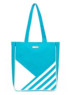 print canvas bag skyblue