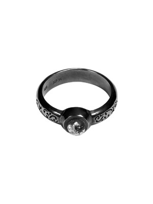 FOUNTAIN ring (BLACK)