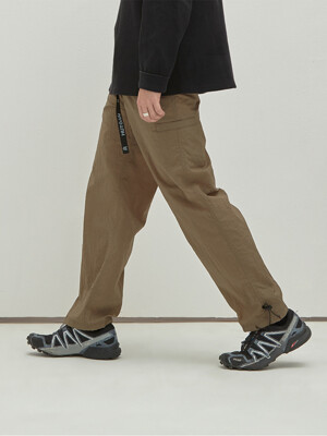 Kikuro Adjustable Pants Beige