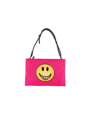 Smile Clutch Bag Pink