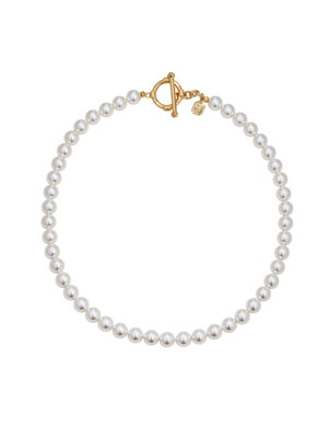 Shay Simple Pearl Necklace_8mm
