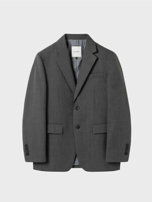 세미 오버 핏 울 블레이저_DARK GREY  ND-BS022016-41
