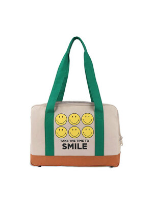 Smiley Dog Carrier Green/Brown