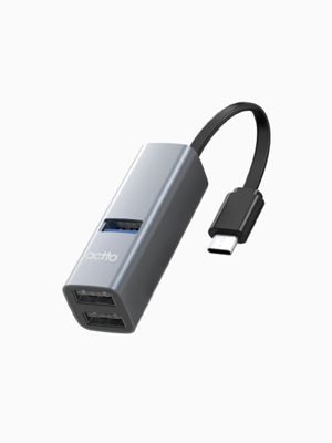 C타입 USB 3.2 5TB 지원 미니 3포트 허브 HUB-51