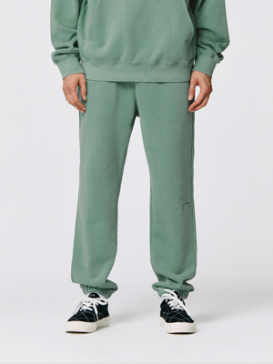 SMALL LOGO PIGMENT DYED JOGGER-LIGHT GREEN