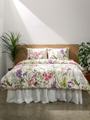 FLORA BEDDING SET - PURPLE