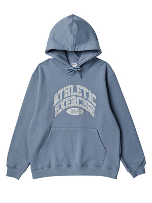 DOUBLE ARCH LOGO HOODIE_SHADOW BLUE
