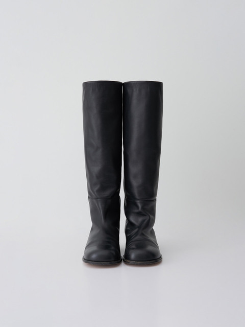 부츠 - 모이아 (MOIA) - leather boots (black)